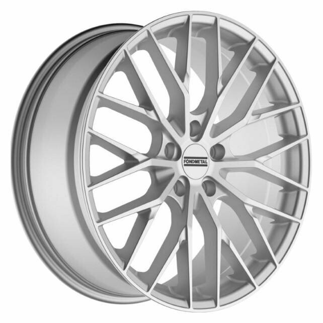 Fondmetal Makhai 19x8.5j 5x112 Et25 Dia66.5 Glossy Silver