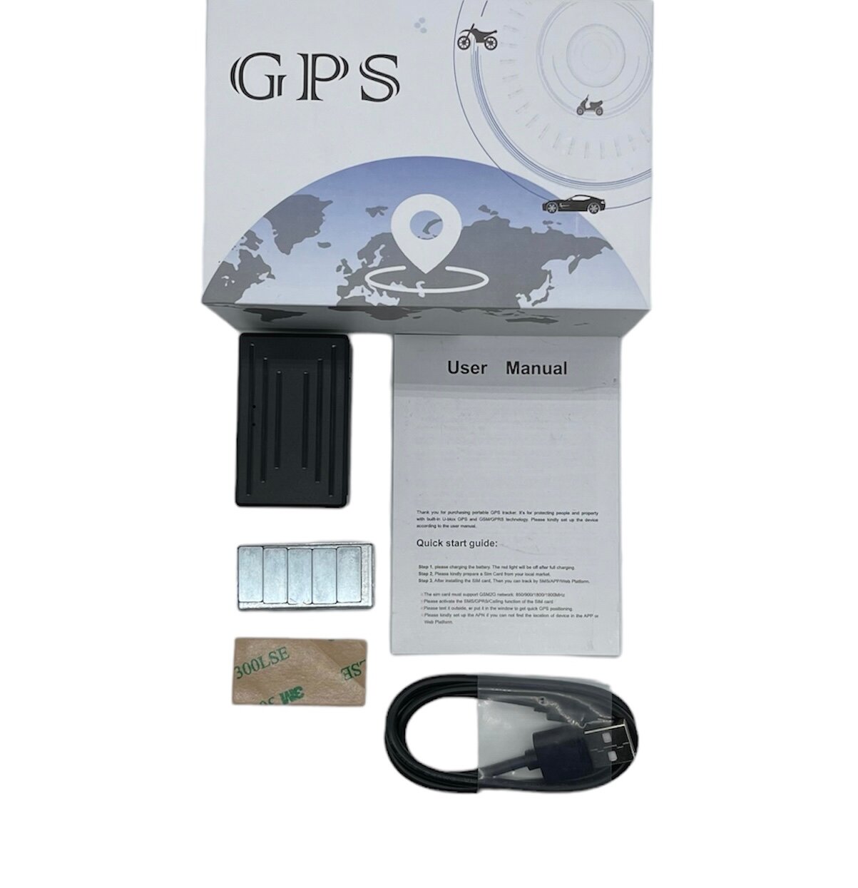 GPS трекер с мобильным приложением SV66 с сим картой 2G, 1000mAh, функция Геозабор — фото 6