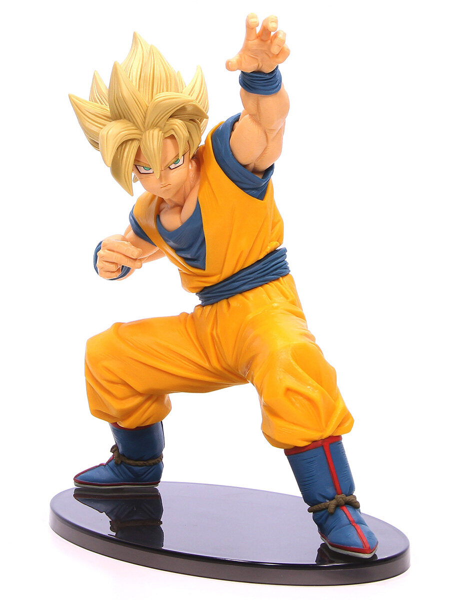 Фигурка Dragon Ball Super Super Zenkai Solid Super Saiyan Son Goku Vol.1 ЭМСИ - фото №1
