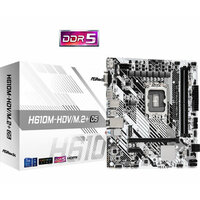 Материнская плата Asrock H610M-HDV/M.2+ D5 (LGA1700, mATX)