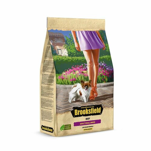 Корм для собак сухой для мелких пород BROOKSFIELD (Бруксфилд) Говядина, 1,5 кг