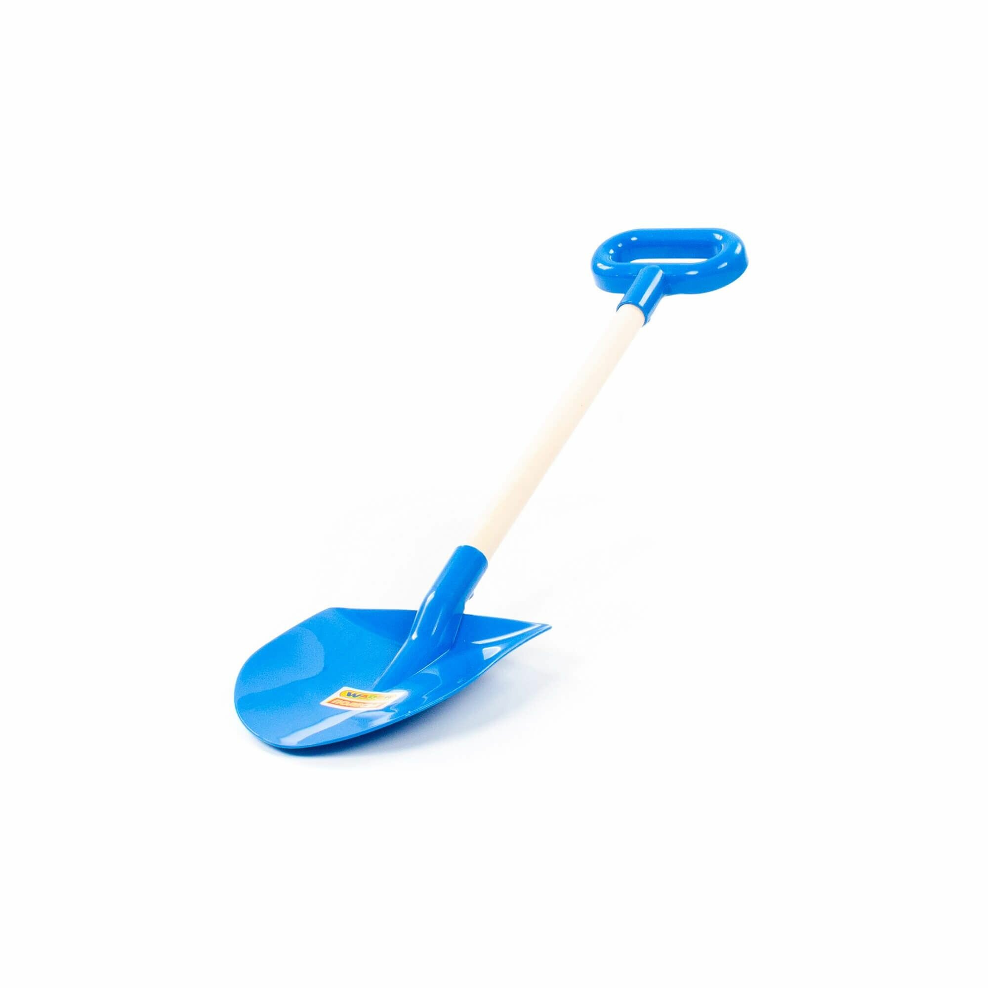 Лопата №37 Полесье (деревянный черенок длина - 605 см) (синяя)