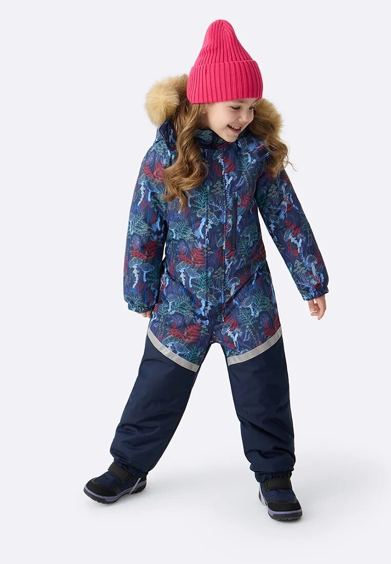 Комбинезон утеплённый Lassie Joni, размер 116, , синий