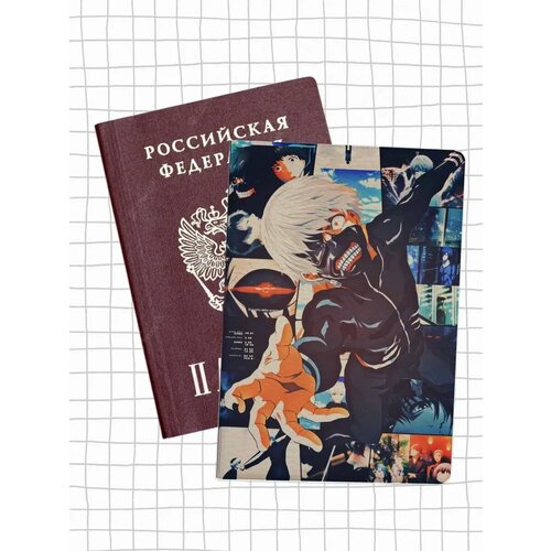 фото Обложка для паспорта , бежевый jojo print