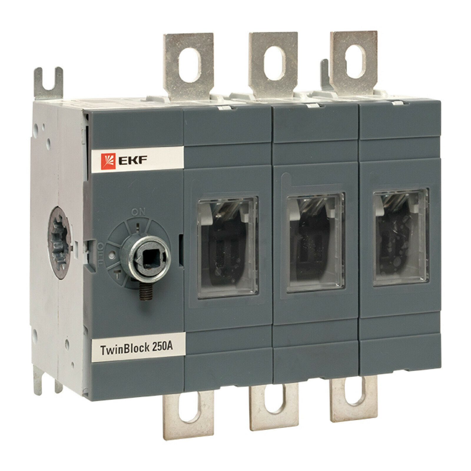 Рубильник 250A 3P без рукоятки управления TwinBlock EKF - 1 шт