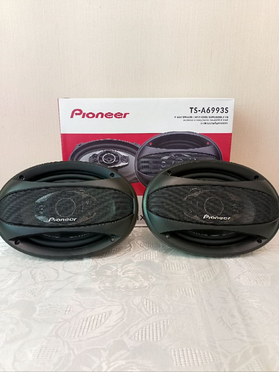 Динамики Pioneer TS-A6993, овальные, пятиполосные, 6x9 дюймов, 1000 Вт, 89 дБ