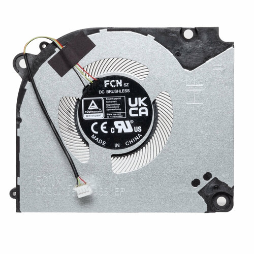 Кулер для ноутбука Thunderobot 911 Plus G3 Pro / Thunderobot 911 Plus G3 Pro 7 / Thunderobot 911 Plus G2 Max / ARDOR GAMING NEO G17-I5ND303 / ARDOR GAMING NEO G17-I7ND307 / ARDOR GAMING NEO G15-I7ND306 / HASEE Z8D6 / HASEE Z7D6 - 12V, 4 pin, GPU