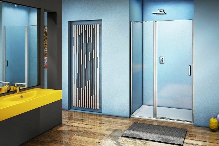 Душевая дверь Good Door FANTASY WTW-110-С-CH стекло прозрачное