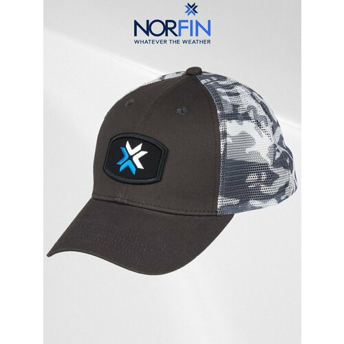 Бейсболка NORFIN GREY/BLACK