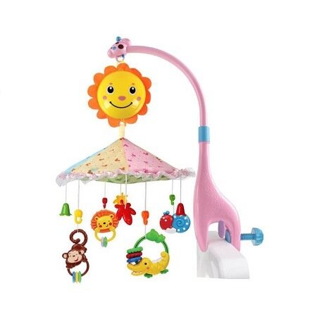 Музыкальный мобиль хороводик аккум./пласт. Konig Kids