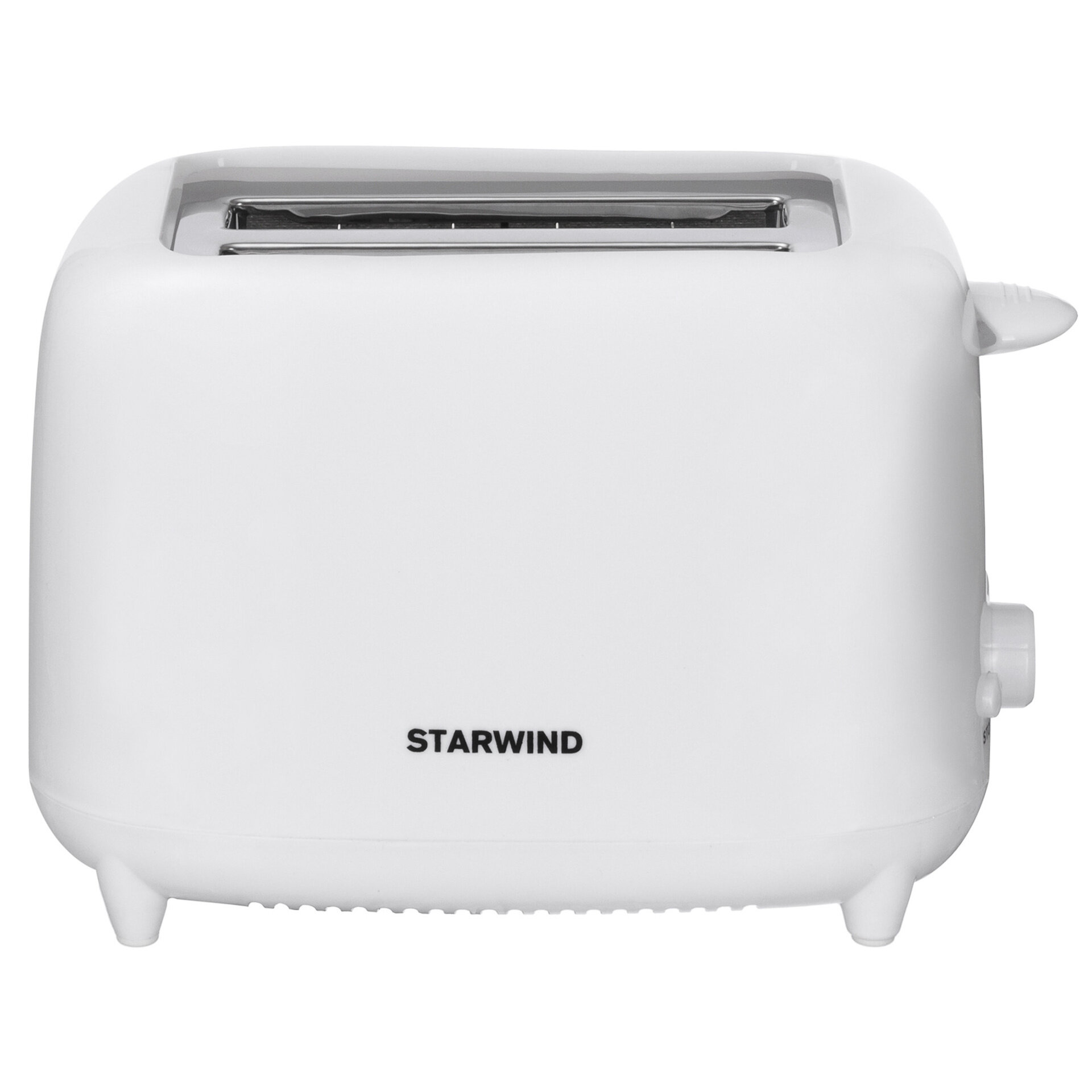 Тостер STARWIND ST7001 белый, мощность 700 Вт, 2 отделения, 7 степеней обжаривания