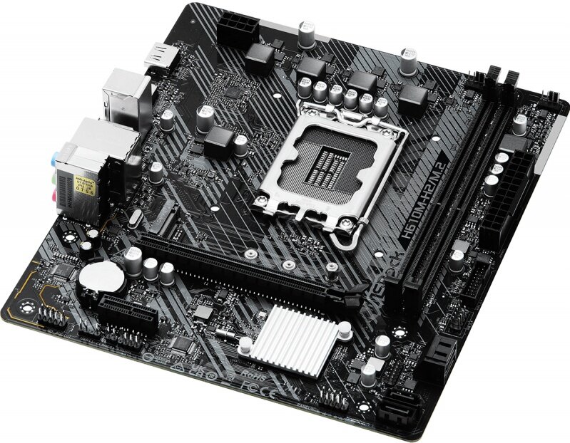 Материнская плата ASRock H610M-H2/M.2 (LGA1700, mATX) — фото 1