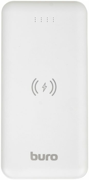 Мобильный аккумулятор Buro BPW10E 10000mAh (BPW10E10PWT), белый