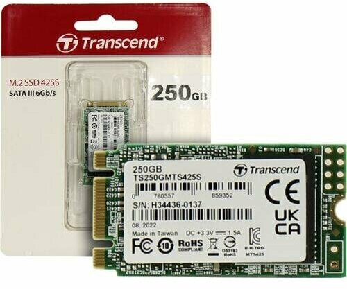 SSD Transcend 425S 250 Гб TS250GMTS425S