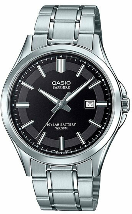 Наручные часы CASIO Collection MTS-100D-1A, черный