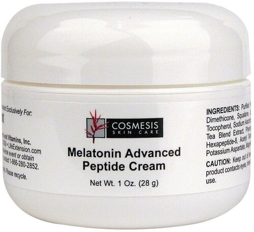 Melatonin Advanced Peptide Cream 1 oz