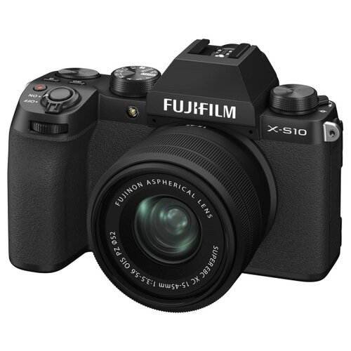 Фотоаппарат Fujifilm X-S10 Kit черный 15-45mm f/3.5-5.6 OIS PZ