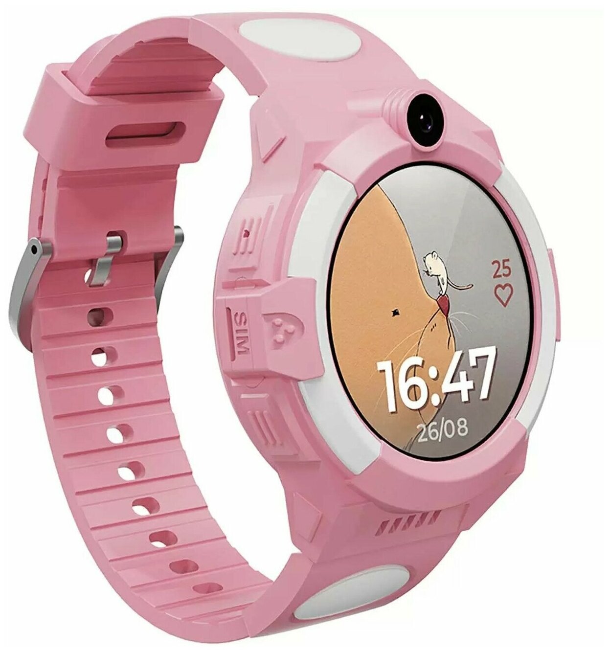 Умные детские часы AIMOTO Sport 4G розовые