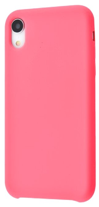Силиконовый чехол Silicone Case для iPhone XR, розовый