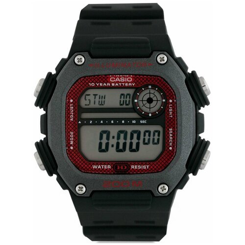 Наручные часы CASIO Collection DW-291H-1B, черный, серый часы casio dw 291h 9a