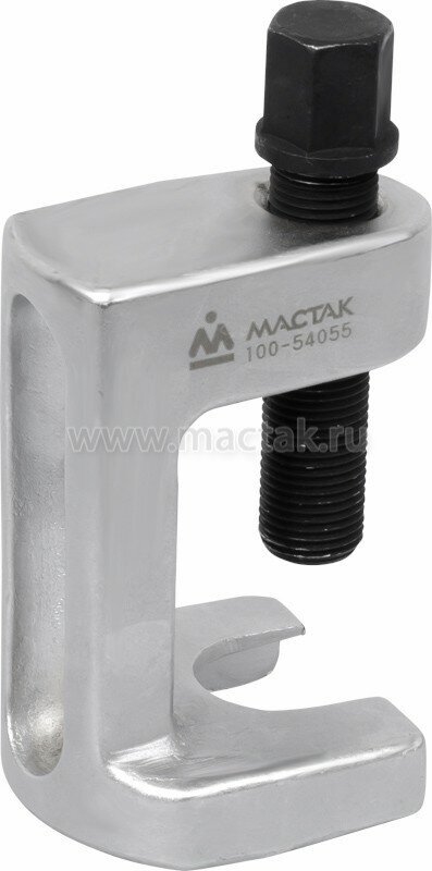 Съемник шаровых опор, зев 24 мм, струбцинного типа мастак 100-54055