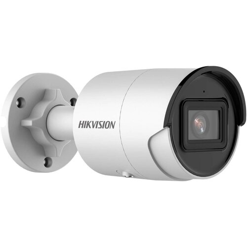 Камера IP Hikvision DS-2CD2083G2-IU CMOS 128 28 мм 3840 x 2160 Н265 H264 H264 H265 Ethernet LAN PoE белый 1941200₽
