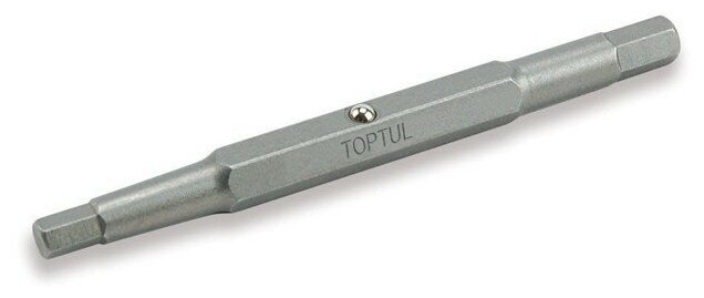 Насадка двухсторонняя шестигр.2.5mm/3mm 75мм TOPTUL (FKDA2E03)