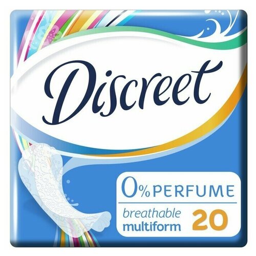 Discreet Прокладки ежедневные Discreet Дышащие, 20 шт