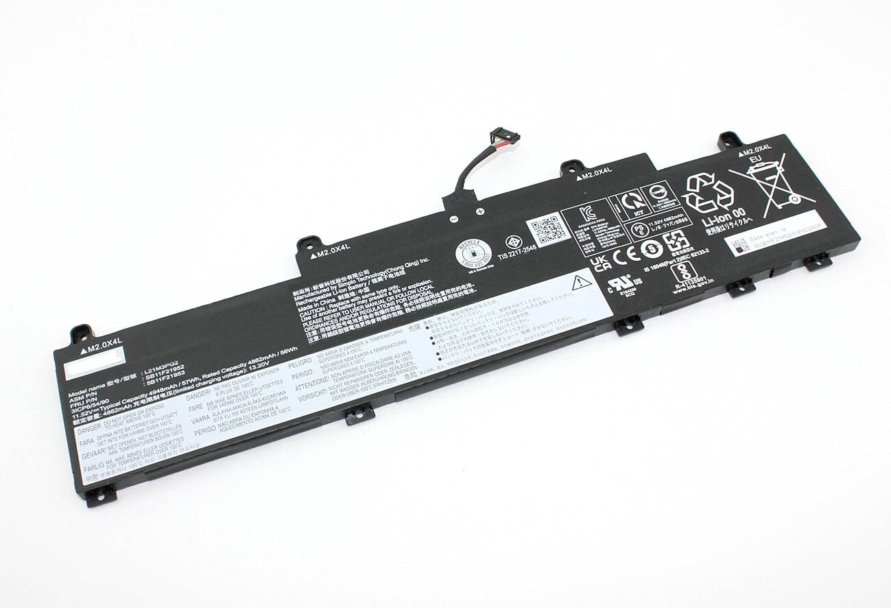 Аккумуляторная батарея для ноутбука Lenovo L14 gen 3 (L21M3PG2) 15.52V 57Wh