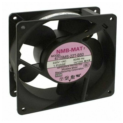 Вентилятор NMB-MAT 4715MS-22T-B50-B00 new nmb mat minebea 4715ms 23t b5a d00 12038 230v 12cm cooling fan free shipping