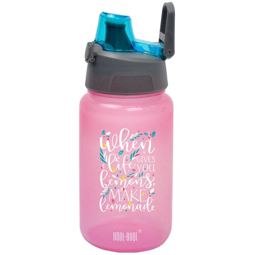 Бутылка питьевая Hand Free Bottle mini КК0141 розовая, 0.5 л