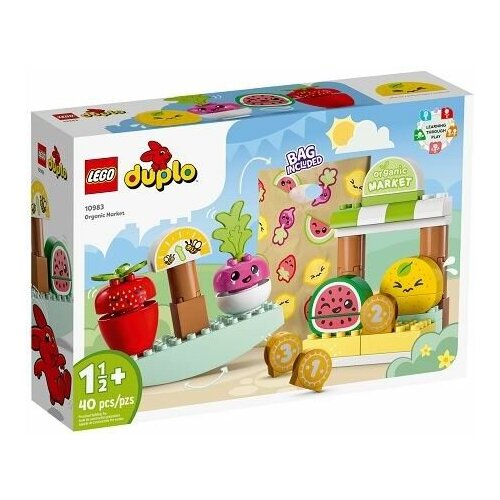 конструктор lego duplo 9230 город Конструктор Lego Duplo Фермерский рынок - Lego [10983-L]