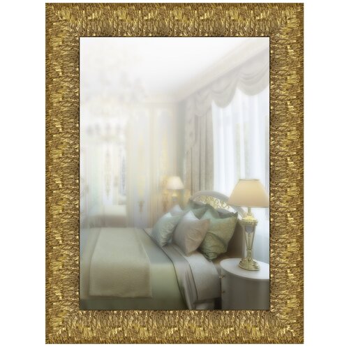 фото Зеркало в широкой раме 60 x 80 см, модель p080066 аурита