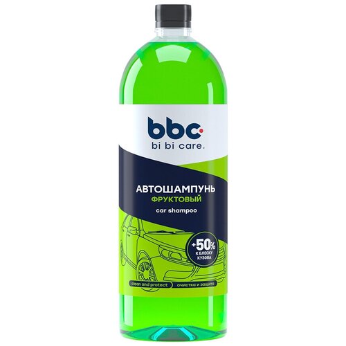 Автошампунь с полирующим эффектом фруктовый BiBiCare 1000 мл