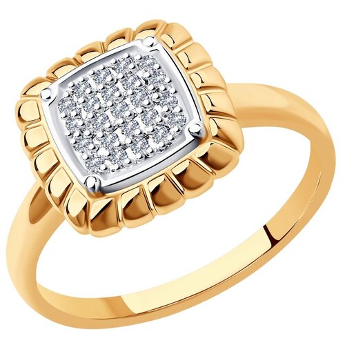 фото Sokolov кольцо из золота 1012126, размер 17.5