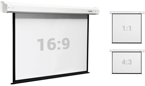 Digis Экран настенный с электроприводом DSEF-4303, формат 4:3, 100" (206x159), MW, Electra-F