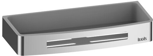 Полка IDDIS Slide нержавеющая сталь, 301х129х47 мм, цвет хром SHE10SPi44