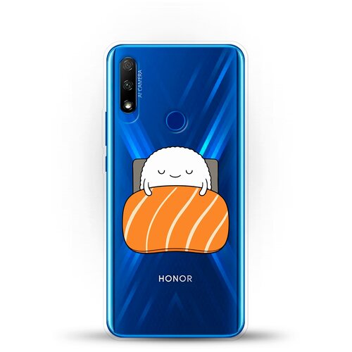 фото Силиконовый чехол суши засыпает на honor 9x andy & paul