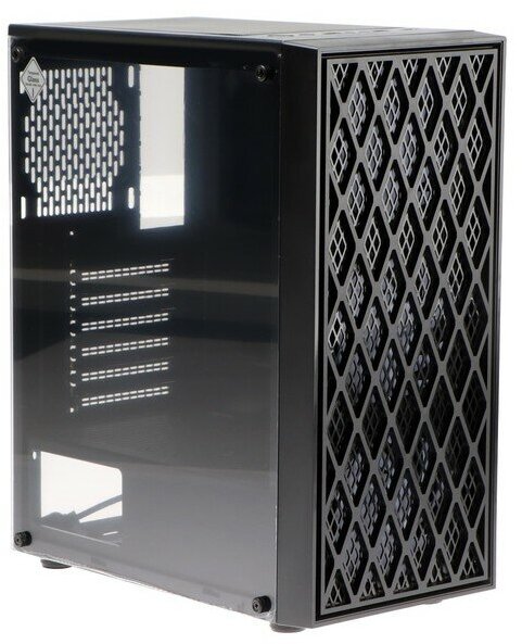 Корпус Miditower Exegate EVO-8243 ATX, без БП, черный EX292859RUS