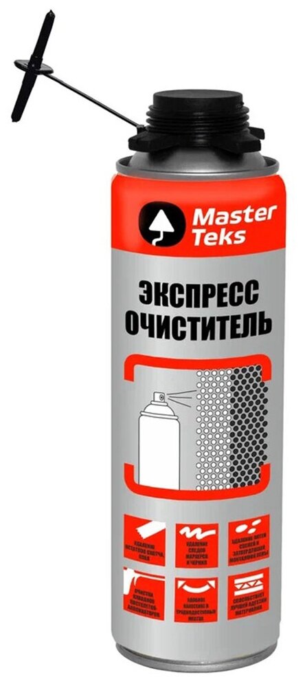 Очиститель монтажной пены Masterteks 9593509, 500 мл