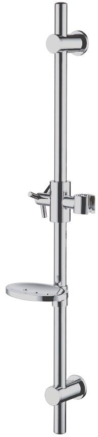 фото Стойка для душа Ganzer металлическая, круглая, белый GZ0020-F