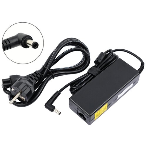 Блок питания (сетевой адаптер) VIXION для ноутбуков Lenovo 20V 4.5A 90W 5.5х2.5 мм черный, с сетевым кабелем