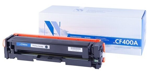 Тонер-картридж NV Print CF400A Black для Нewlett-Packard LaserJet Color Pro M252dw/MFP-M277dw (1500k)