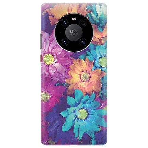 фото Ультратонкий силиконовый чехол-накладка для huawei mate 40 pro с принтом gosso