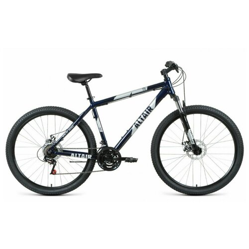 Велосипед ALTAIR AL 27,5 D - 21г. (17 / темно-синий-серебристый )