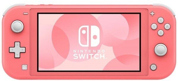 Игровая приставка Nintendo Switch Lite 32 ГБ, коралловый