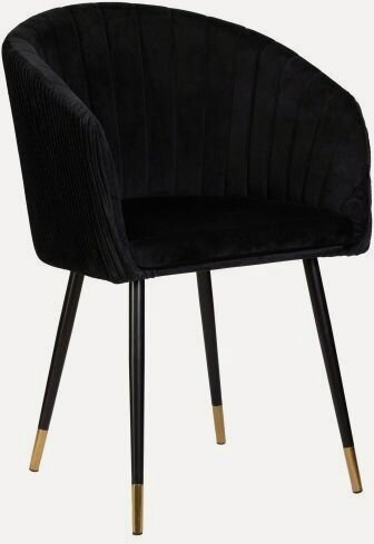 Изображение товара Стул обеденный Dobrin MARY (черный велюр (1922-21))