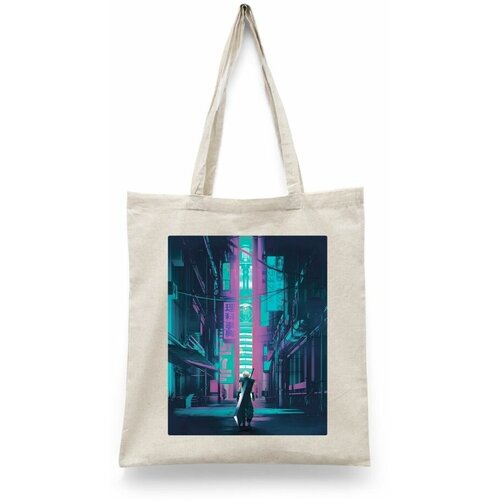 фото Сумка шоппер каждому своё, бежевый