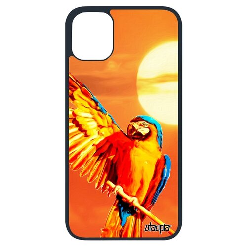 фото Чехол на смартфон iphone 11 pro, "попугай" попугайчики кеша utaupia