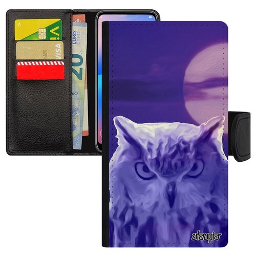 фото Чехол-книжка на мобильный iphone 8, "сова" хищник совушка utaupia